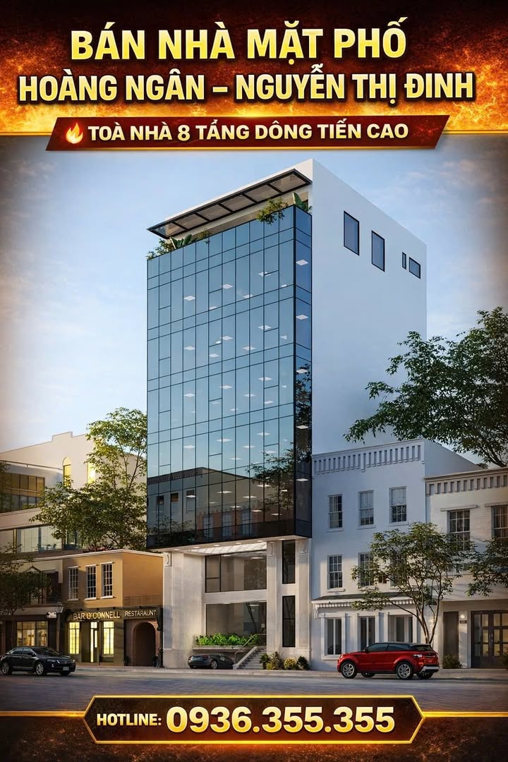 Bán nhà mặt phố Hoàng Ngân, Cầu Giấy 212m² - Dòng tiền cao, sổ đỏ chính chủ!