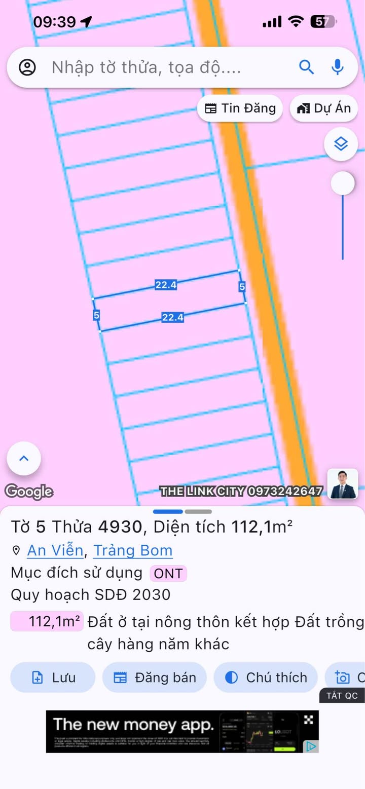 Đất nền An Viễn Trảng Bom 110m² giá chỉ 1.1 tỷ - Sổ đỏ chính chủ, đường nhựa thông thoáng!