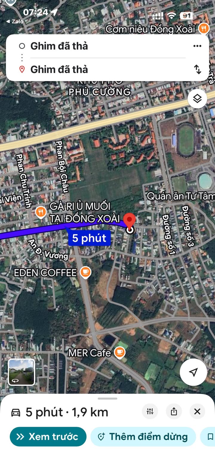 Đất nền Tân Bình Đồng Xoài 260m² giá 1 tỷ - Phù hợp xây trọ và nhà vườn!