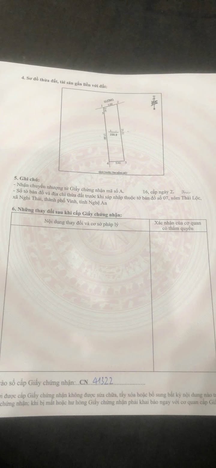 Đất nền Nghi Thái 100.8m² giá 2.71 tỷ - Vị trí đắc địa gần chợ Mộc!