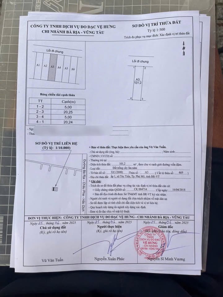 Đất nền Tóc Tiên 100m² giá chỉ 300 triệu - Cơ hội vàng cho công nhân!