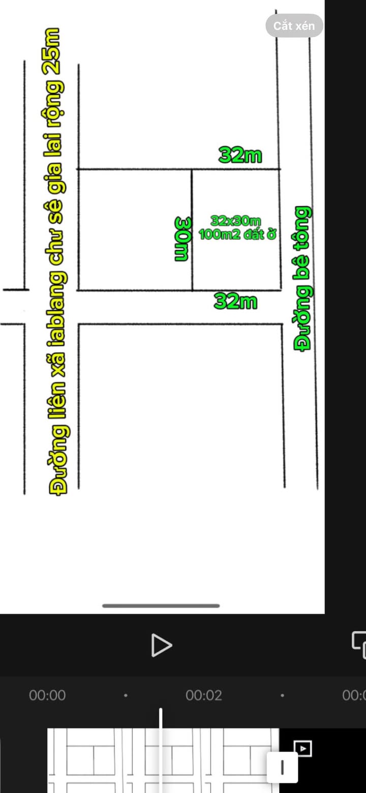 Đất ở xã Ia Blang, huyện Chư Sê, 960m² giá 1.12 tỷ - Chính chủ bán nhanh!