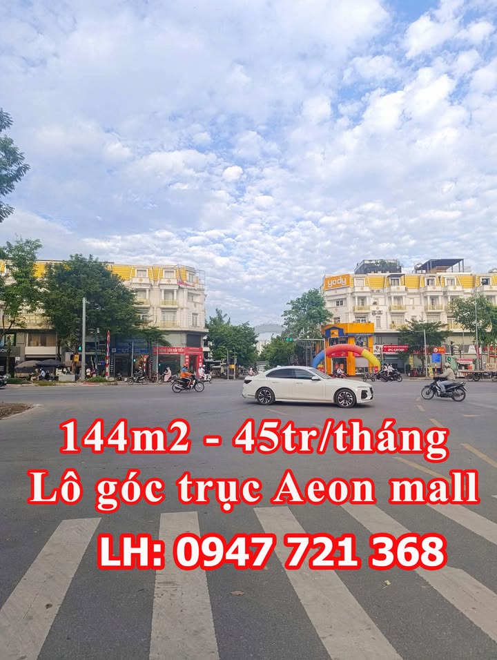 Shophouse cho thuê tại Geleximco, An Khánh 142m² - Vị trí sầm uất, giá chỉ 45 triệu/tháng!