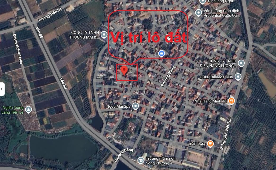 Bán đất tặng nhà cấp 4 tại Phương Bảng, Song Phương - 43m² chỉ 3 tỷ!