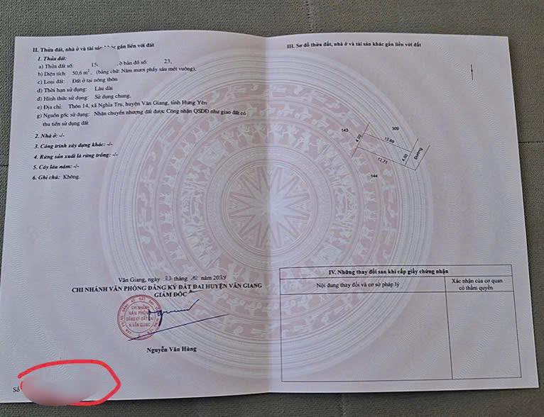 Đất nền 60m² tại Thôn 14, Xã Nghĩa Trụ, Hưng Yên - Giá chỉ 4.02 tỷ!