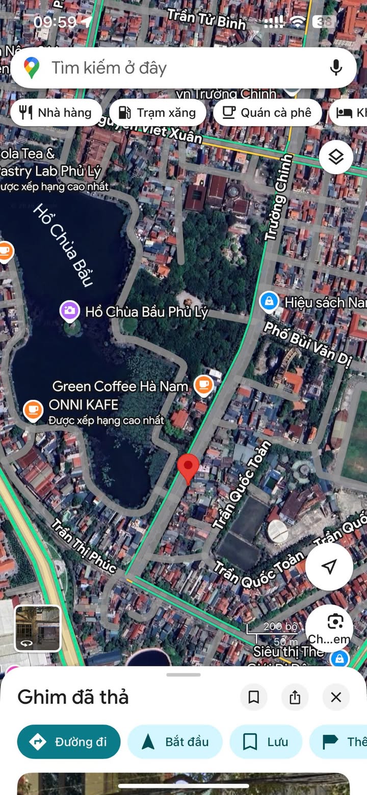 FrontHouse mặt tiền đường Trường Chinh, Phủ Lý 73m² - Vị trí kinh doanh đắc địa!