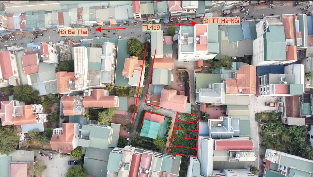 Đất nền tại thị trấn Chúc Sơn, Chương Mỹ 41.7m² - Gần chợ, giá tốt!