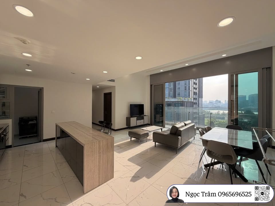 Căn hộ Empire City Thủ Thiêm 127m² giá 55 triệu - Đầy đủ nội thất tiện nghi!