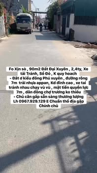 Đất nền Phú Xuyên 90m² giá 2.4 tỷ - Kinh doanh đỉnh cao