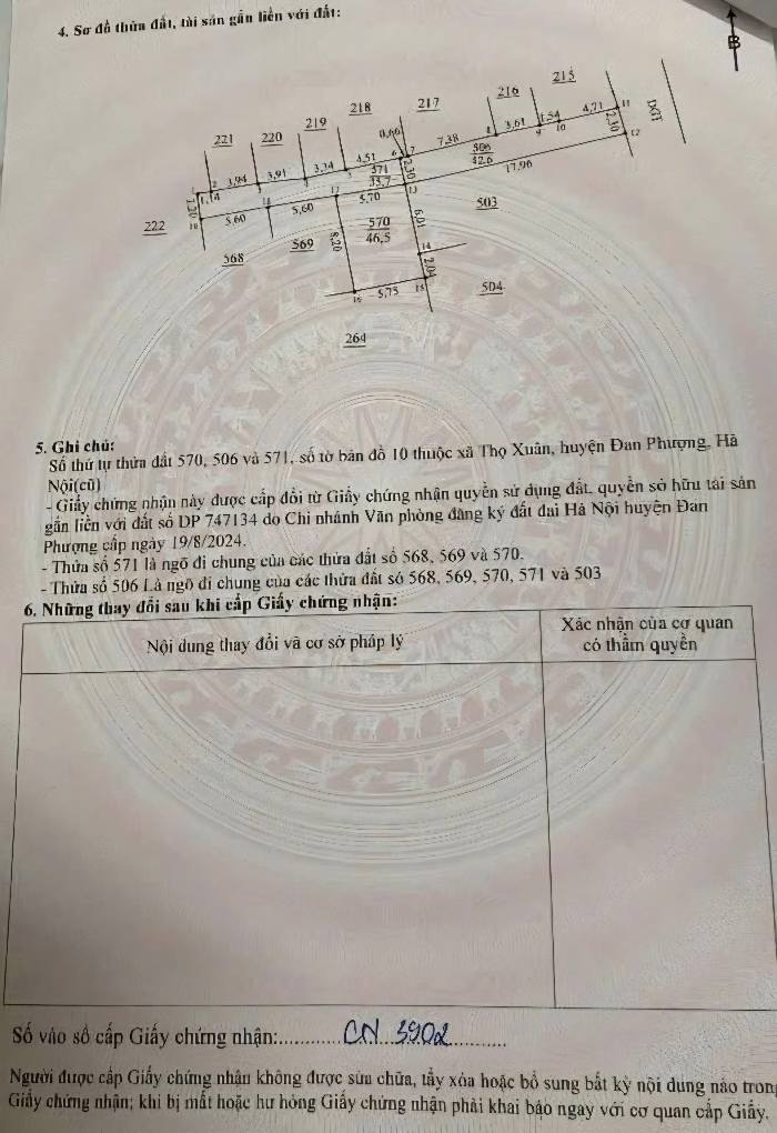 Đất nền Thọ Xuân Đan Phượng 46.5m² giá 2.1 tỷ - Cơ hội đầu tư tốt!