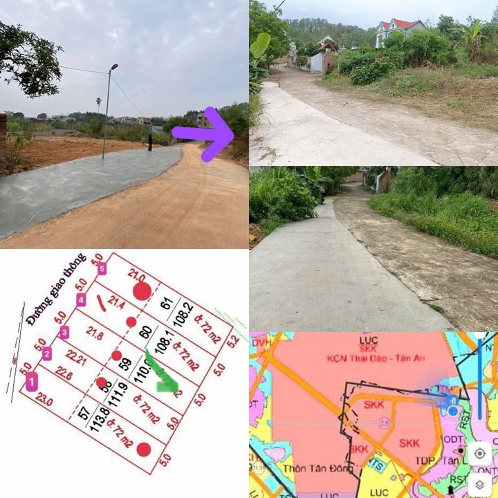 Đất nền Tân Lập, Tân An 110m² giá thỏa thuận - Đầu tư sinh lời ngay!