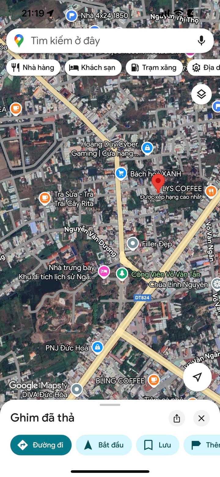 Đất nền Thị trấn Đức Hòa 150m² giá 1.35 tỷ - Sổ hồng riêng, tiện ích đầy đủ!