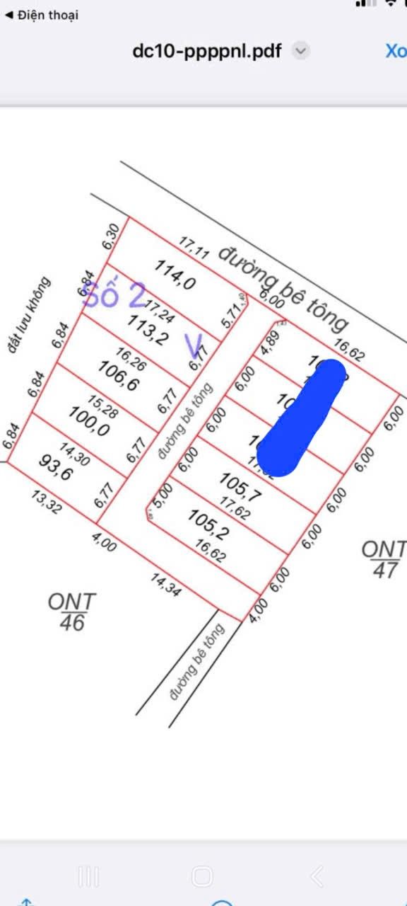 Lô góc 2 mặt tiền Nam Lĩnh 105m² giá 1 tỷ - Cơ hội đầu tư không thể bỏ lỡ!