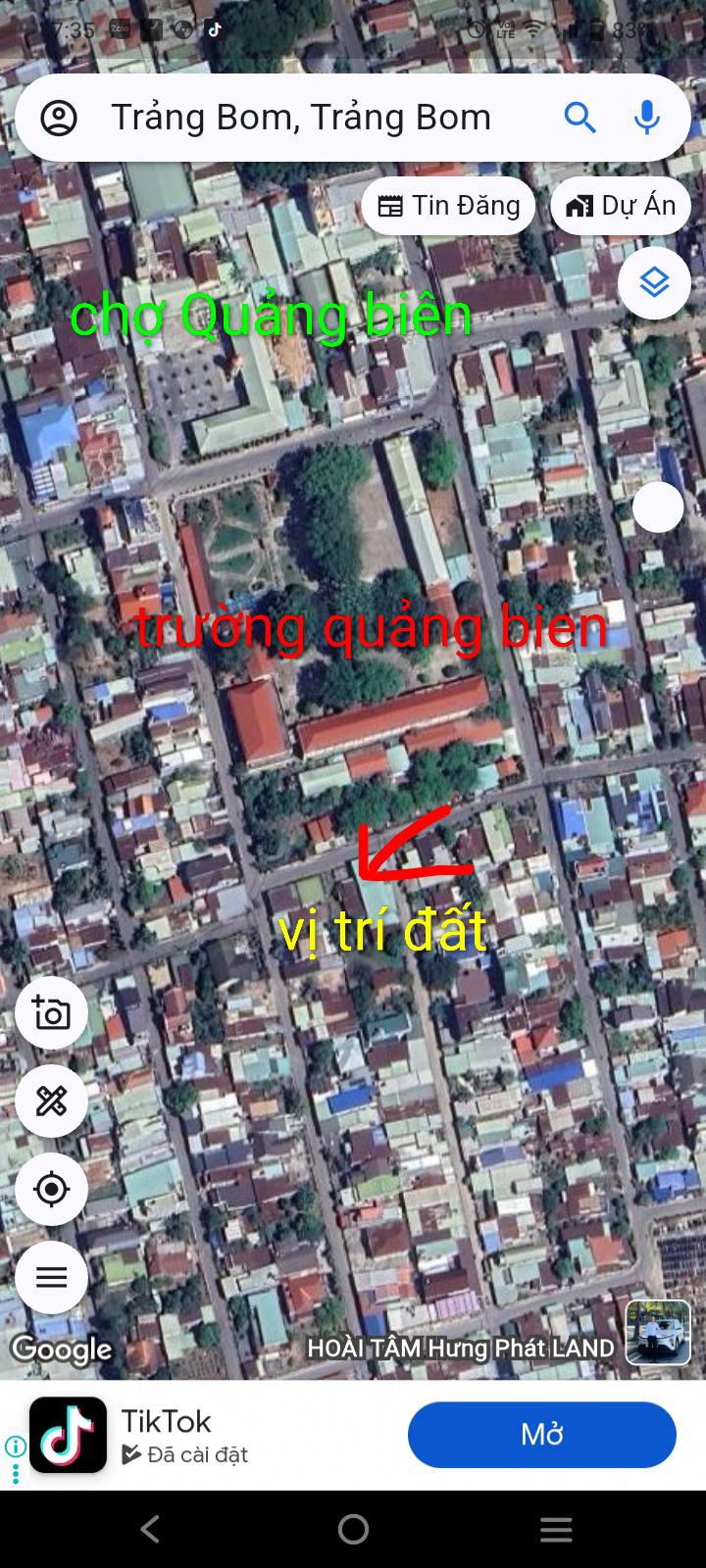 Đất thổ cư Trảng Bom 165m² giá thỏa thuận - Kinh doanh sầm uất ngay chợ