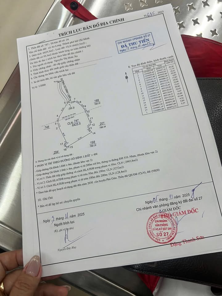 Đất nền An Long, Phú Giáo 32.000m² giá 2 tỷ - Đầu tư sinh lời ngay!