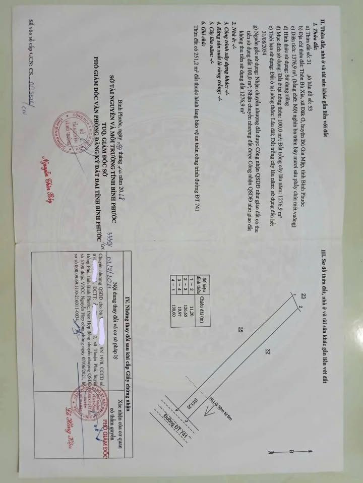 Đất liền kề DT741, Đăk Ơ, 2080m² giá 2.4 tỷ - Cơ hội đầu tư hấp dẫn!