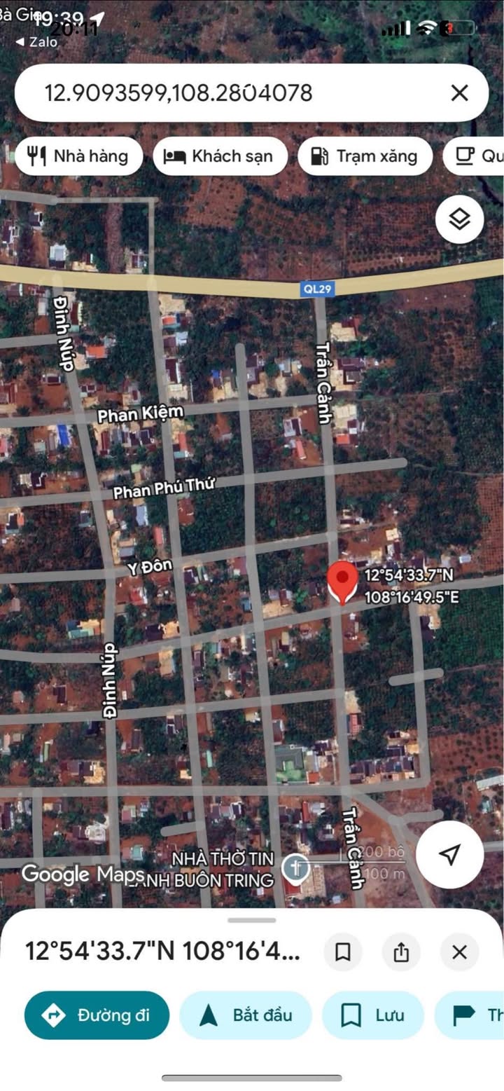 Đất mặt tiền Trần Cảnh, An Lạc Cư, Buôn Hồ 150m² giá 1.25 tỷ - Cơ hội đầu tư hấp dẫn!