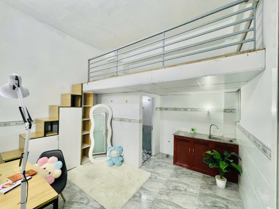 Căn hộ Duplex gác cao Trần Mai Ninh 4.2 triệu - Thiết kế hiện đại, full nội thất