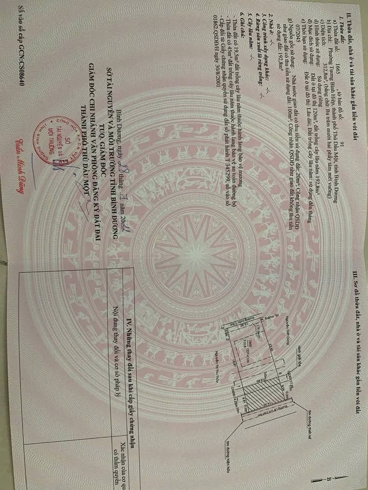 Đất nền Chánh Hiệp Tân Uyên 313m² giá 8.3 tỷ - Sẵn sàng tách thửa xây biệt thự!