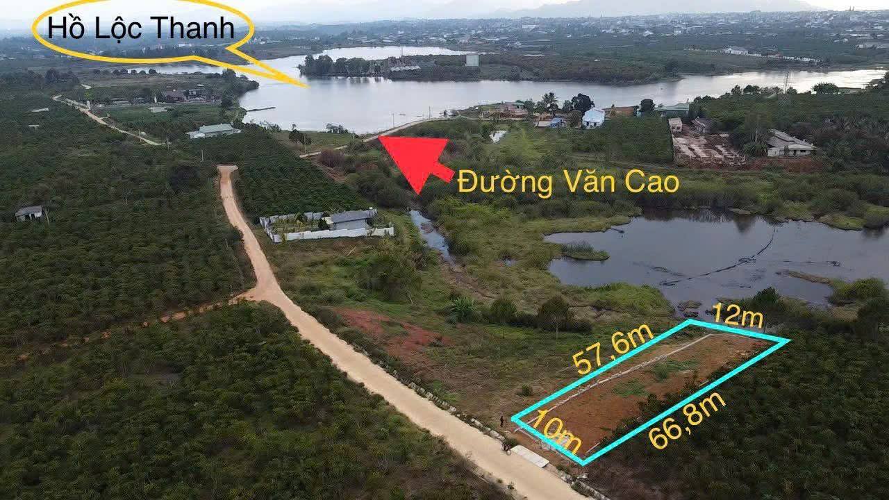 Đất nền tại hồ Lộc Thanh, Bảo Lộc 616m² giá 3.5 tỷ - Cơ hội đầu tư tuyệt vời!