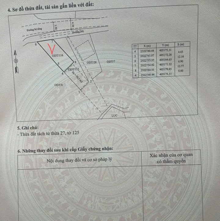 Đất nền ô góc 3 mặt tiền Trại Cọ 87m² giá chỉ 800 triệu - Cơ hội đầu tư tuyệt vời!
