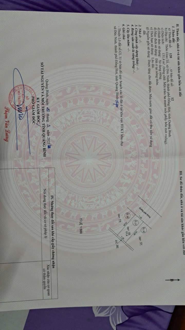 Đất dự án Chợ Đức Ninh Đồng Hới 131.4m² giá 2.2 tỷ - Đầu tư sinh lời nhanh chóng!