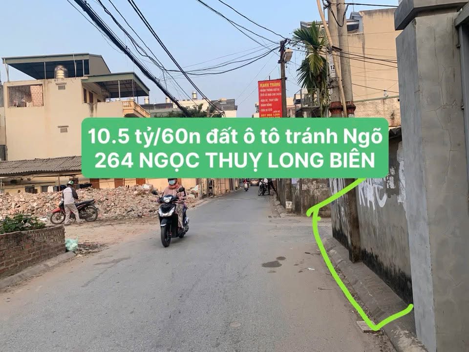 Bán gấp nhà mặt ngõ 264 Ngọc Thụy, Long Biên 60m² chỉ 10.5 tỷ - Đầu tư sinh lời!