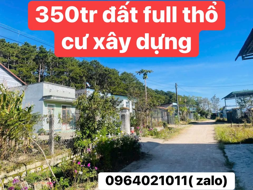 Đất nền Đơn Dương 100m² giá chỉ 350 triệu - Sổ đỏ chính chủ