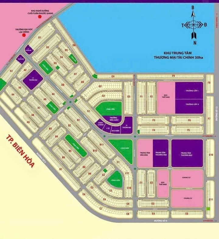 Đất nền mặt tiền đường chính khu Lavender Thạnh Phú 100m² giá 2 tỷ - Đầu tư sinh lời ngay!