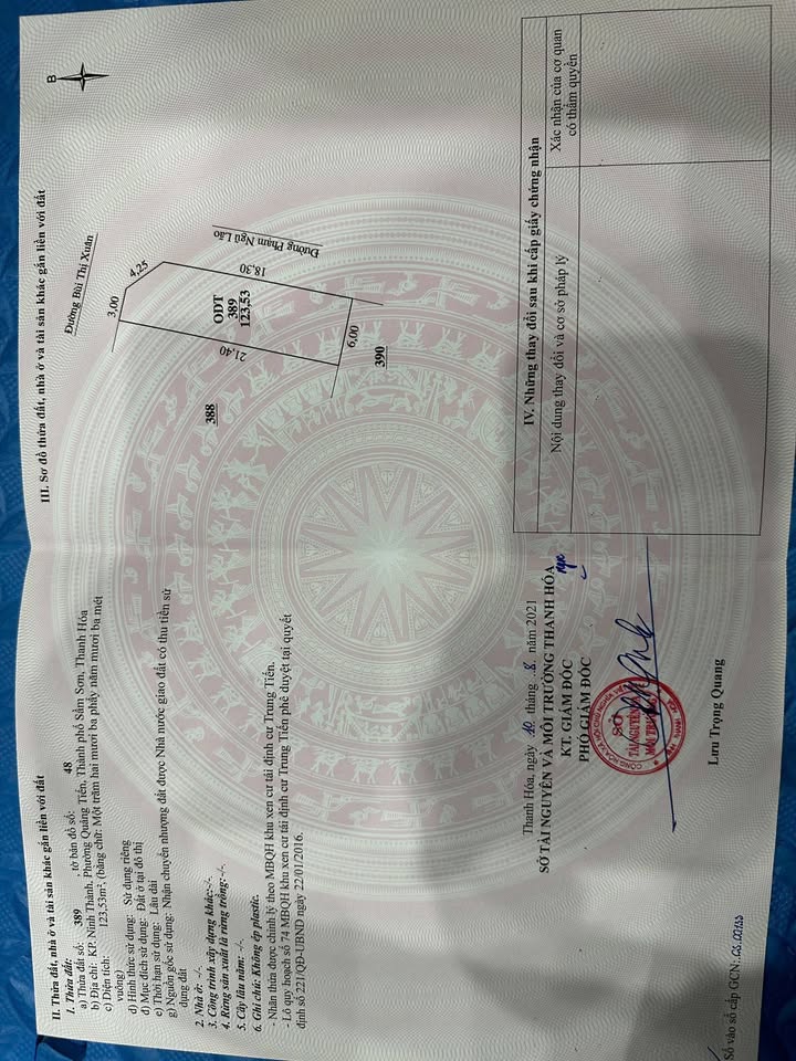 Bán FrontHouse 124,53m² tại K P Ninh Thành, Quảng Tiến - Có 2 Mặt Tiền Đẹp!