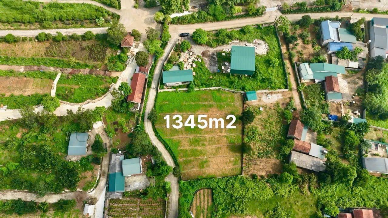 Đất Vân Hoà, Ba Vì 1345m² - Mặt tiền 30m, Cách trục chính chỉ 50m!