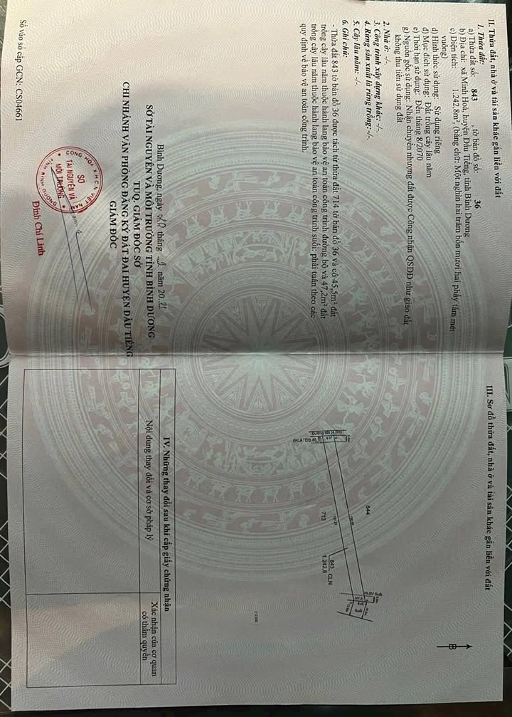 Đất vườn Minh Hòa Dầu Tiếng 1200m² giá chỉ 1 tỷ - Cơ hội đầu tư tuyệt vời!