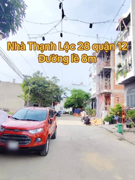 Nhà Thạnh Lộc, Quận 12, 56m² giá 6.1 tỷ - Sổ hồng riêng, chính chủ!
