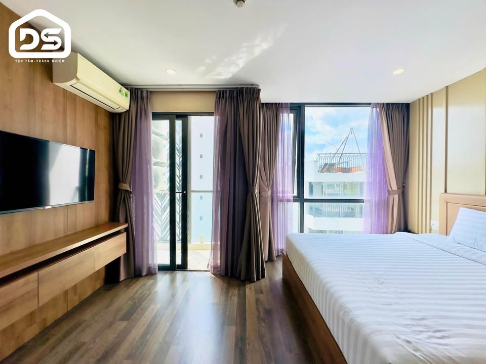 Căn hộ 1 phòng ngủ Mường Thanh Oceanus Nha Trang 45m² giá 11.5 triệu - View núi đẹp, đầy đủ tiện ích!