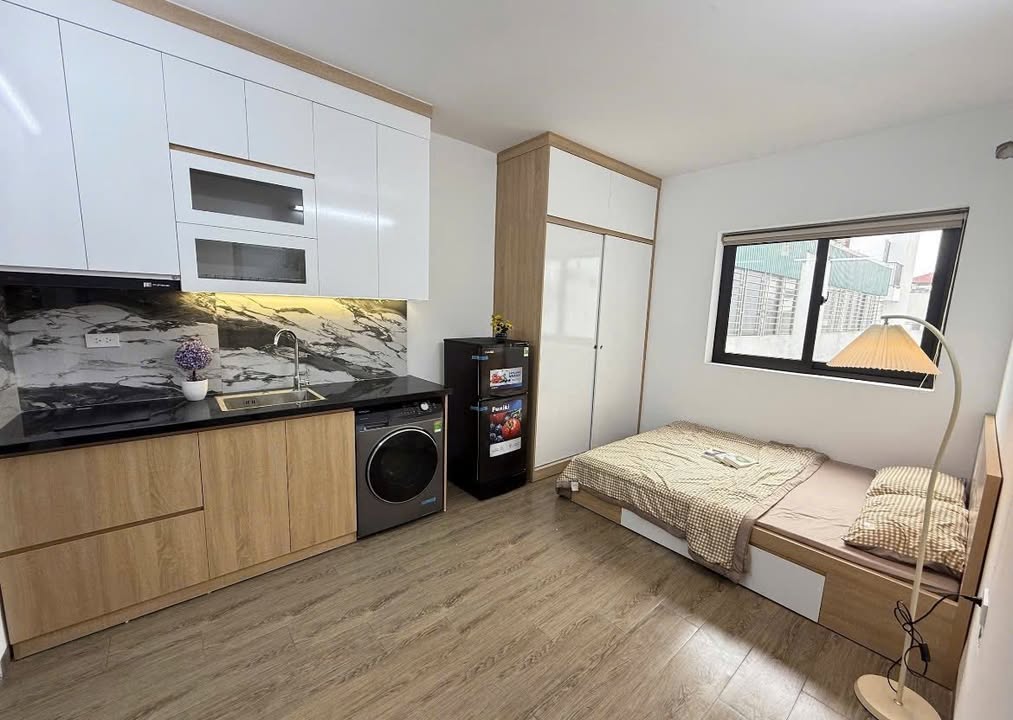 Phòng studio 66B Triều Khúc 4.5 triệu - View đẹp, đầy đủ nội thất