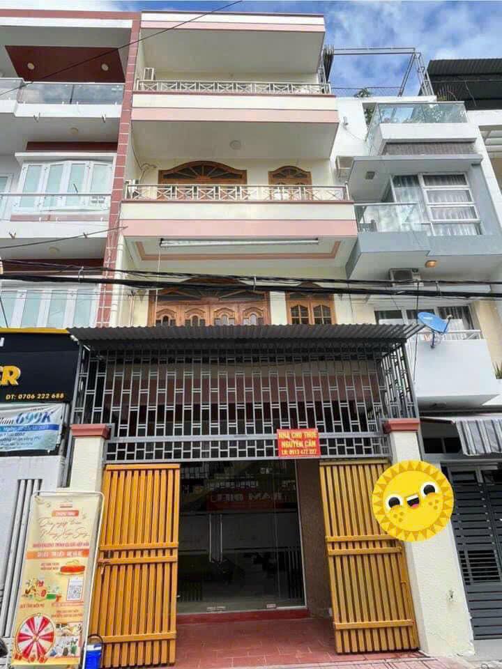 Nhà cho thuê Mạc Đỉnh Chi Nha Trang 1 trệt 3 lầu - Tiện nghi đầy đủ, giá 22 triệu/tháng