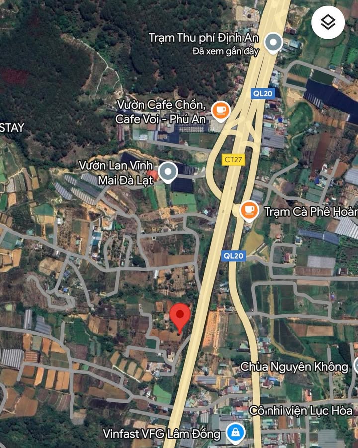 Đất mặt tiền cao tốc Hiệp An, Đức Trọng, Lâm Đồng 1.764,2m² giá 21.17 tỷ - Tiềm năng đầu tư sinh lời cao!