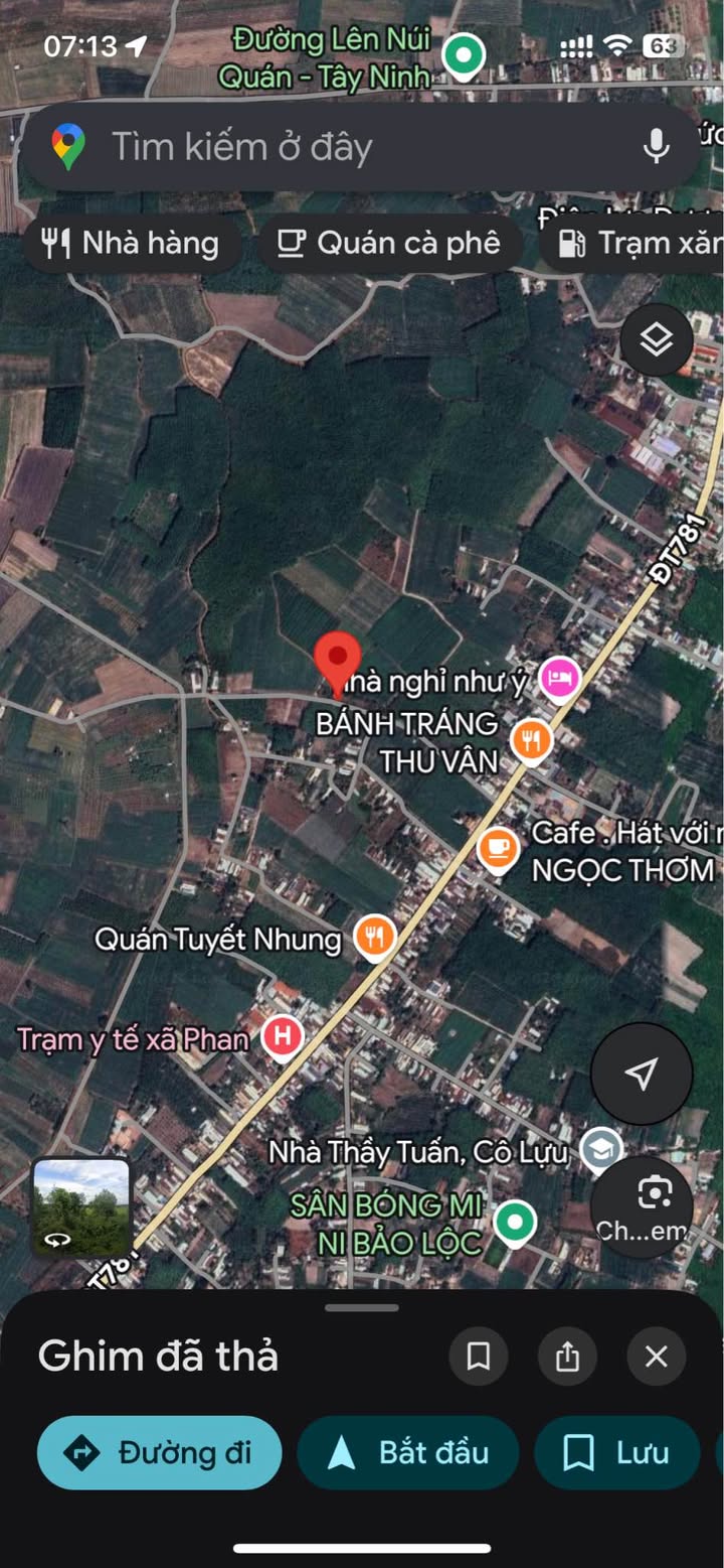 Đất thổ cư xã Phan Dương Minh Châu 2280m² giá 6 tỷ - Sổ hồng riêng từng thửa!