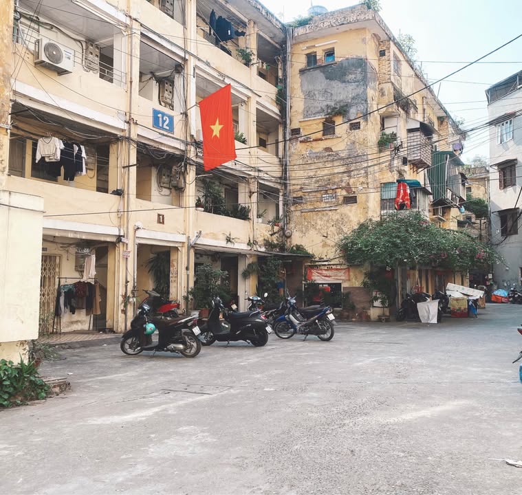 Căn hộ tập thể Ngõ 221 Tôn Đức Thắng 50m² giá 8.5 triệu - Full nội thất mới 100%!