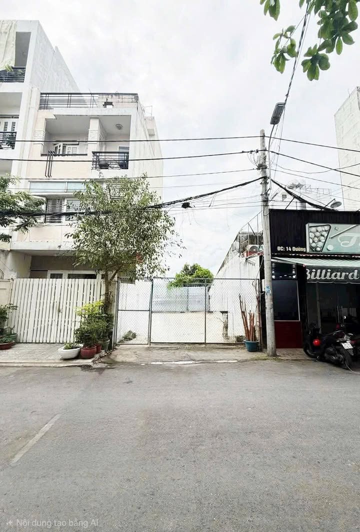 Bán đất mặt tiền đường Lâm Văn Bền, quận 7 - Diện tích 72m², giá 14.8 tỷ - Cơ hội đầu tư hấp dẫn!