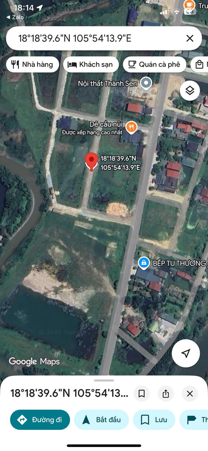 Đất lô QH lối 2 Cầu Nủi, Phường Hà Huy Tập 110m² giá 2 tỷ - Đầu tư sinh lời bền vững!