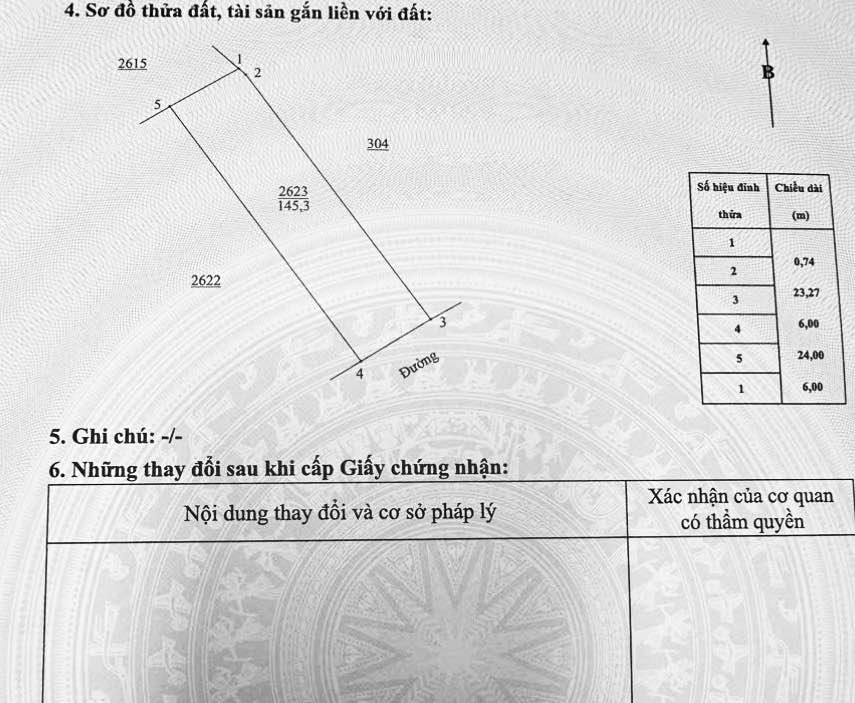 Đất nền Xóm 5 - Nam Lĩnh 145,3m² giá 2,2 tỷ - Vị trí đắc địa kinh doanh