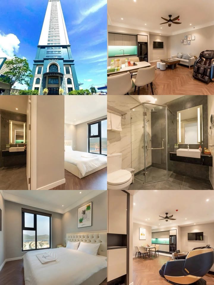 Căn hộ Altara Quy Nhơn 2PN 2WC giá 7 triệu - View biển thoáng mát!