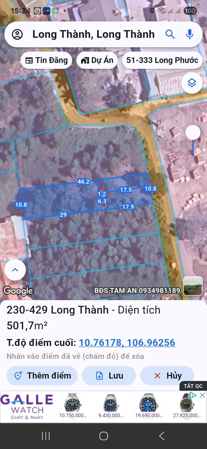 Đất nền Long Thành 500m² giá thương lượng - Cơ hội đầu tư tuyệt vời!