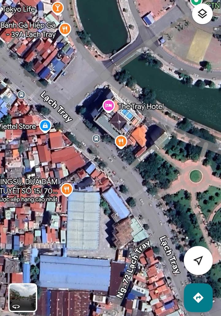 Nhà mặt đường Lạch Tray, Ngô Quyền, 70m² - Vị trí đắc địa, cho thuê kinh doanh lý tưởng!