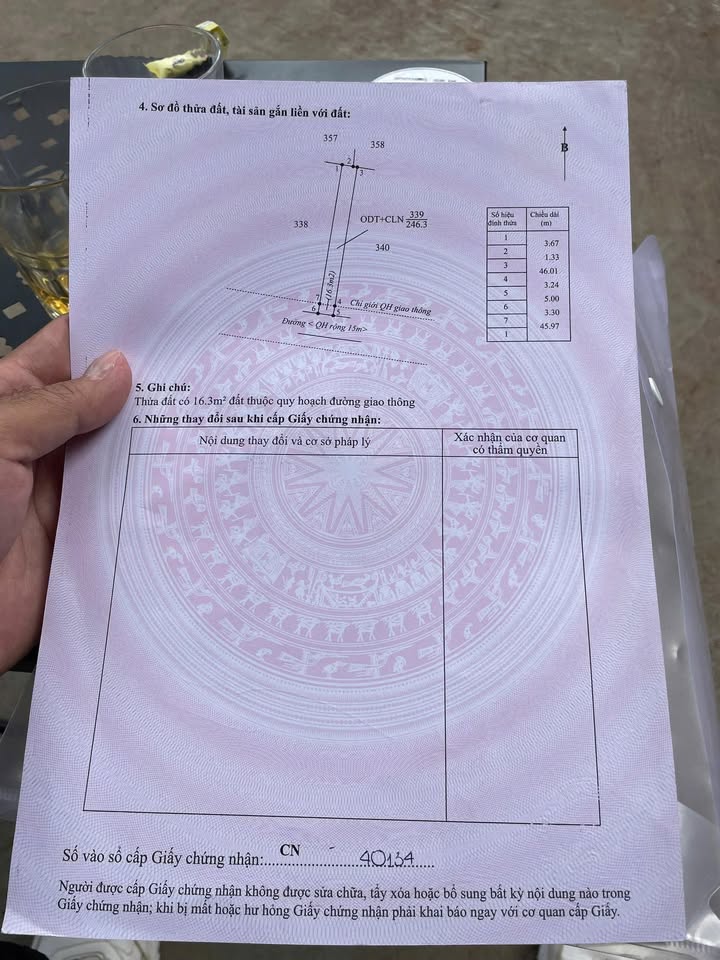 Đất thổ cư mặt tiền 18A Hoà Thuận, Tân An 250m² - Giá chỉ 1.65 tỷ, đầu tư sinh lời!