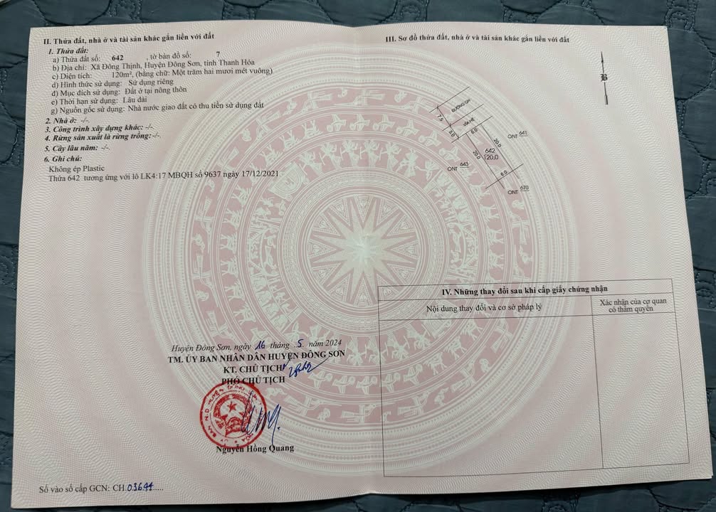 Đất liền kề Đông Thịnh 120m² giá 1.8 tỷ - View công viên lý tưởng!