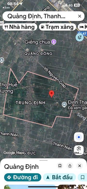 Lô đất 100m² tại xã Quảng Định, giá chỉ 700 triệu - Đầu tư sinh lời ngay!