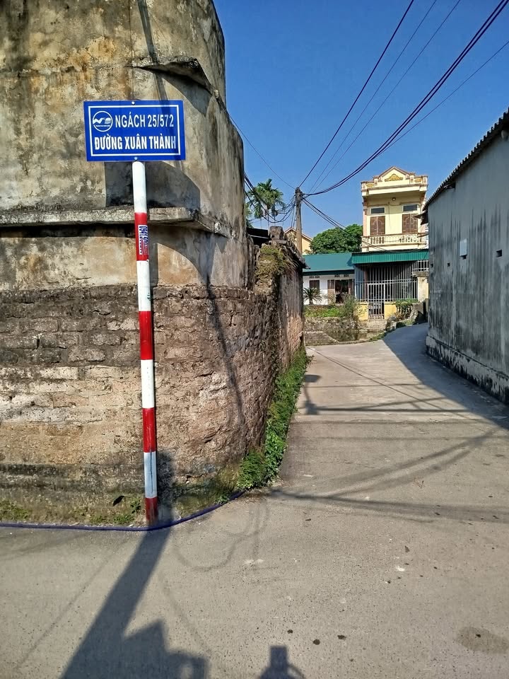 Đất lô góc 3 mặt tiền tại Ngõ 572 Xuân Thành, Ninh Nhất 49,4m² - Vị trí trung tâm, tiện ích đa dạng!