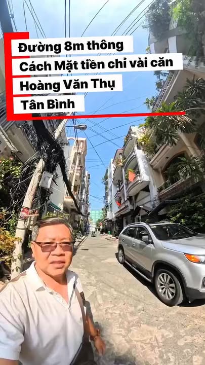 Nhà phố Hoàng Văn Thụ, Tân Bình 70m² giá 15.8 tỷ - Sát công viên, vị trí đắc địa!